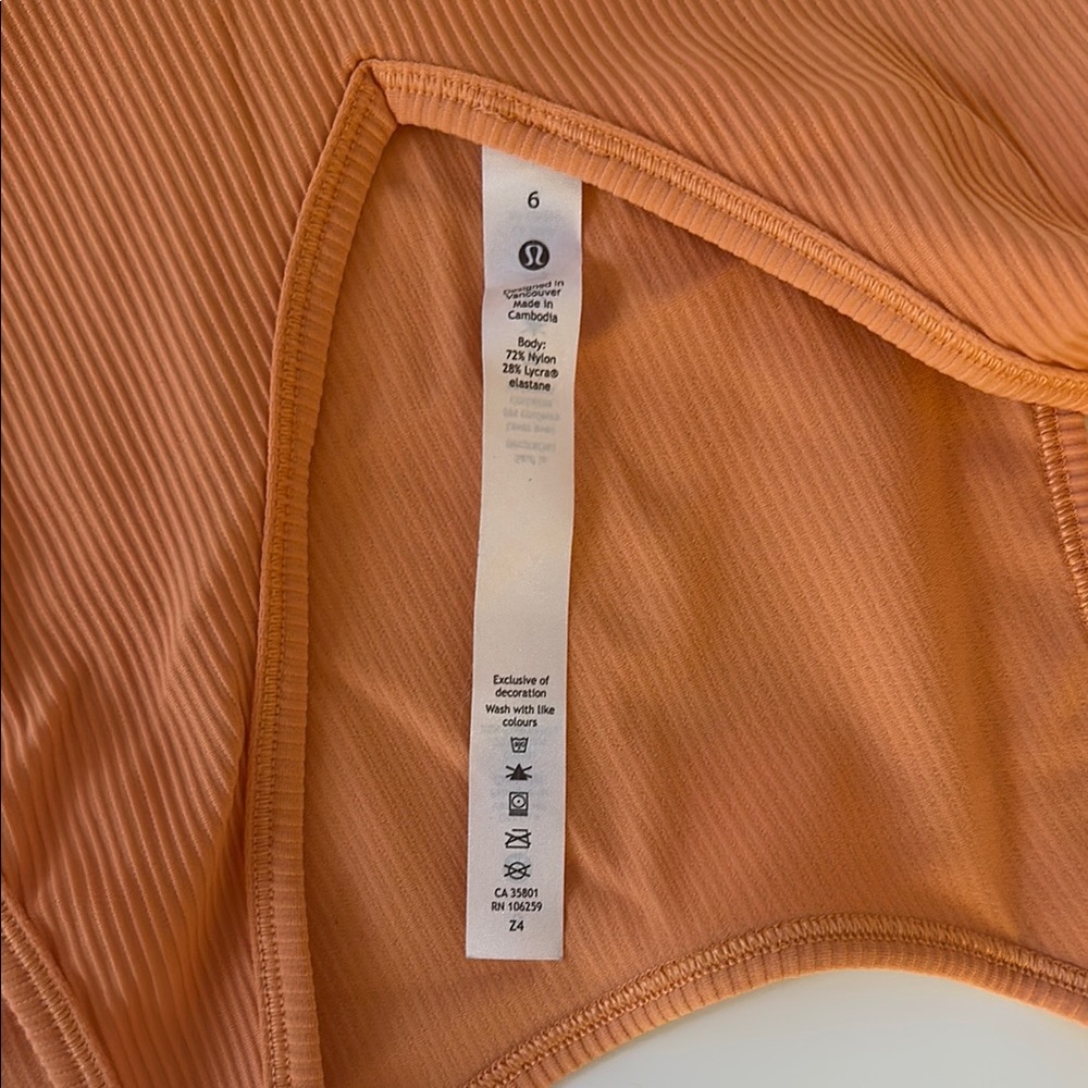 Lululemon Power Pivot Ribbed Tank Top - Picture 4 of 4